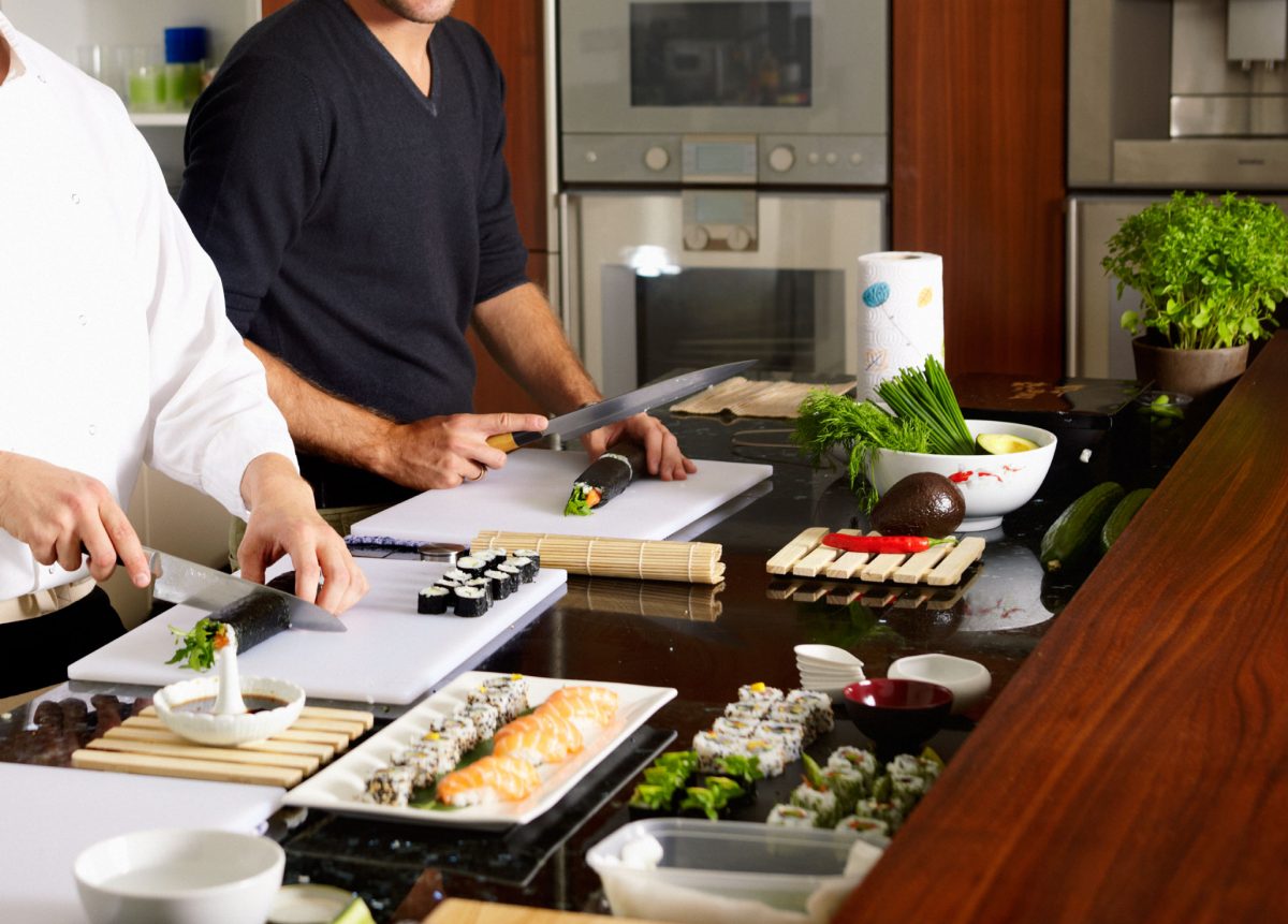 Sushi Lesson as Wedding Gift Idea