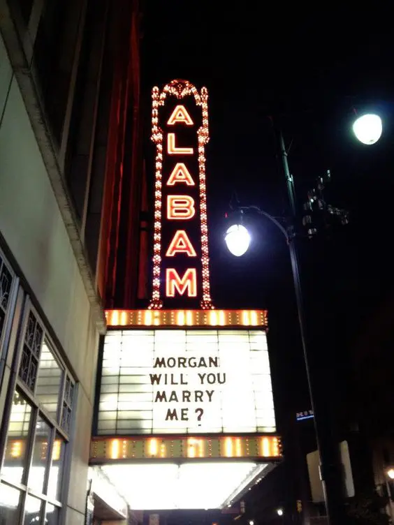 cinema sign proposal idea