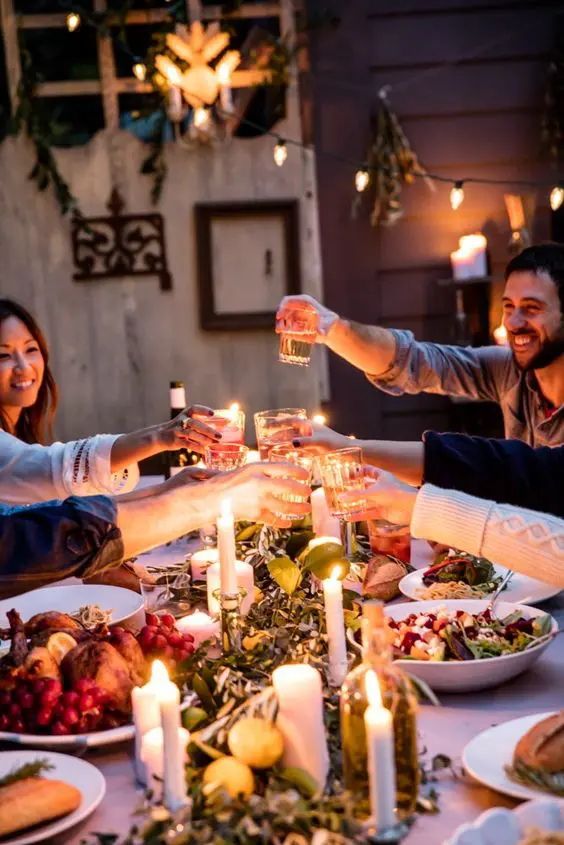 family dinner proposal idea