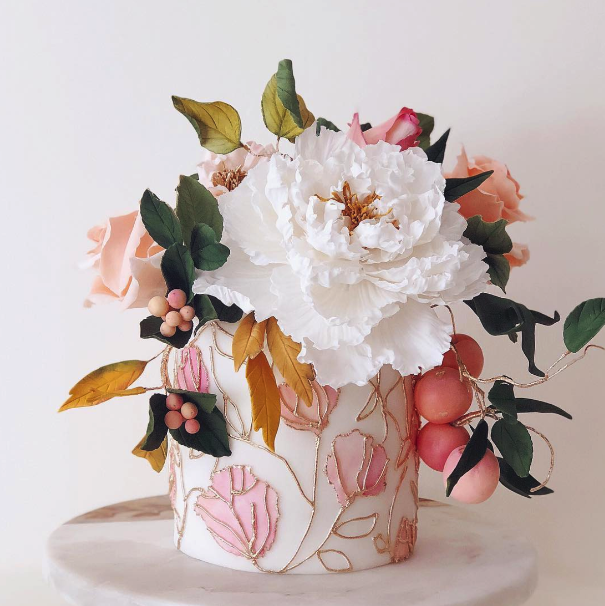 How To Choose The Wedding Cake Flowers 10 How To Choose The Wedding Cake Flowers 9