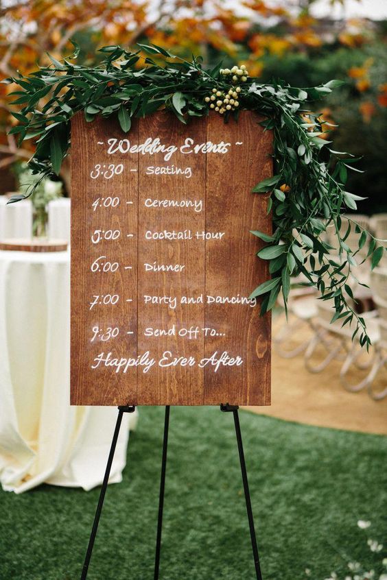 Wedding seating plan in process