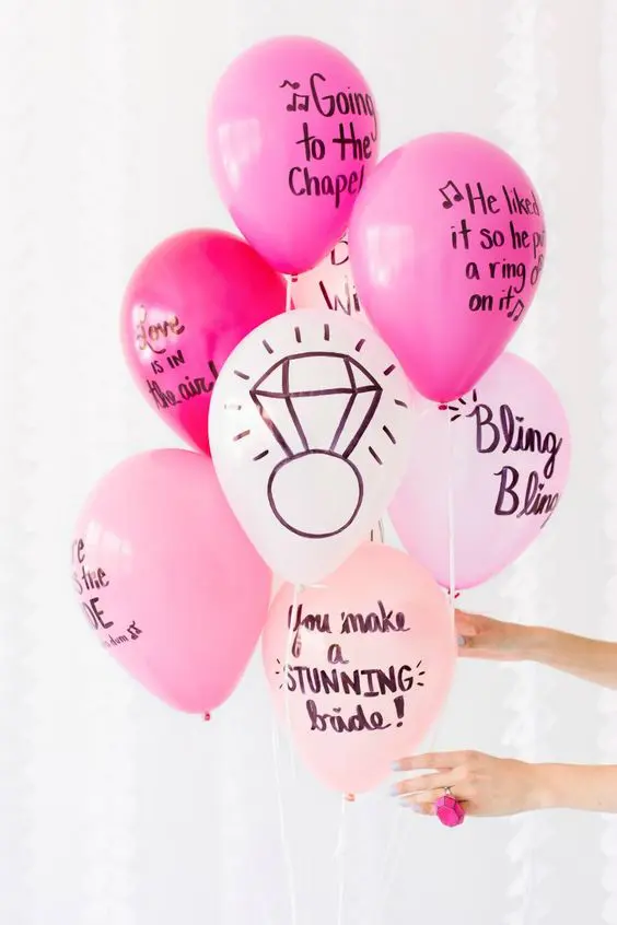 hen party balloons 