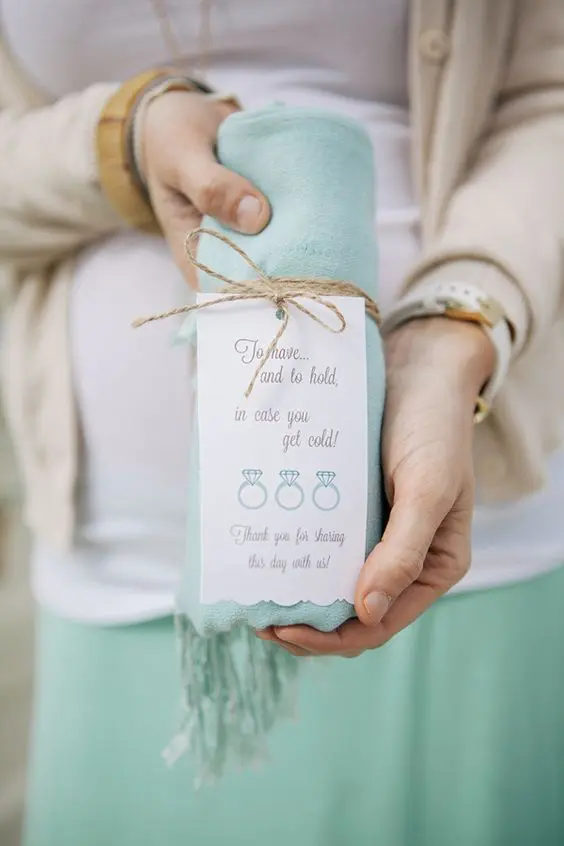 Favors for wedding in process