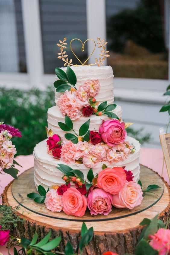 How To Choose The Wedding Cake Flowers 18 How To Choose The Wedding Cake Flowers 17