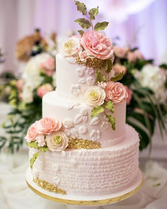 How To Choose The Wedding Cake Flowers 24 How To Choose The Wedding Cake Flowers 23
