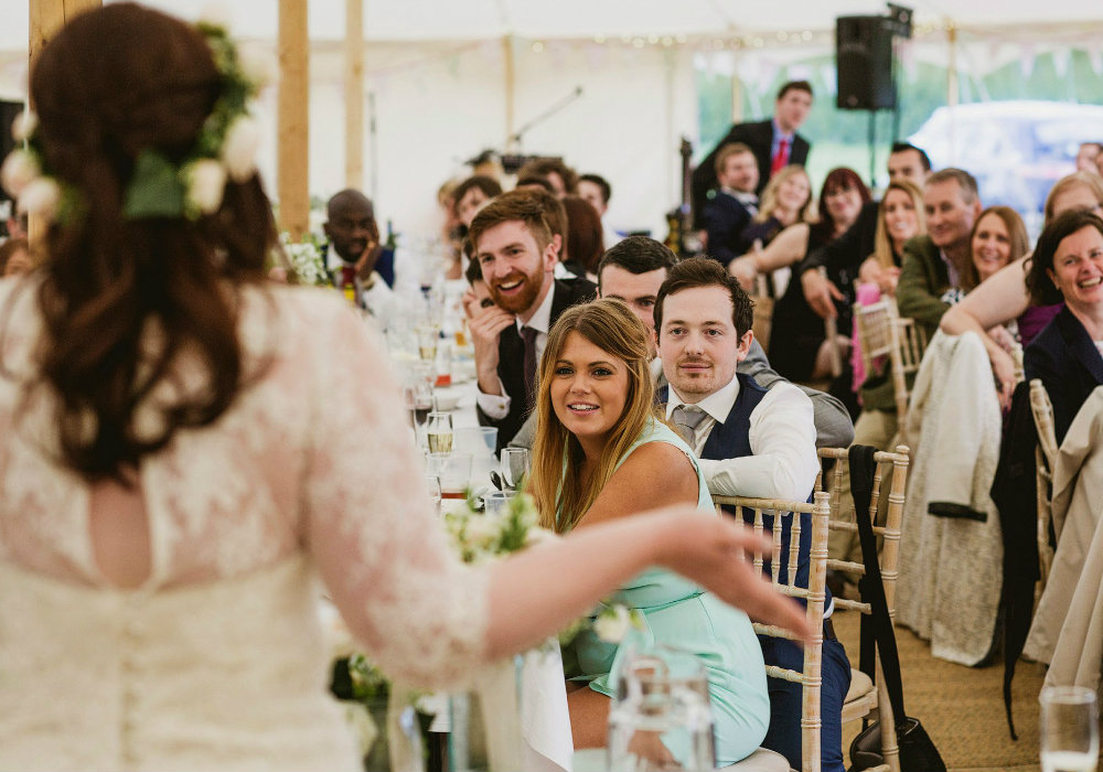  Wedding Speech Order: bride