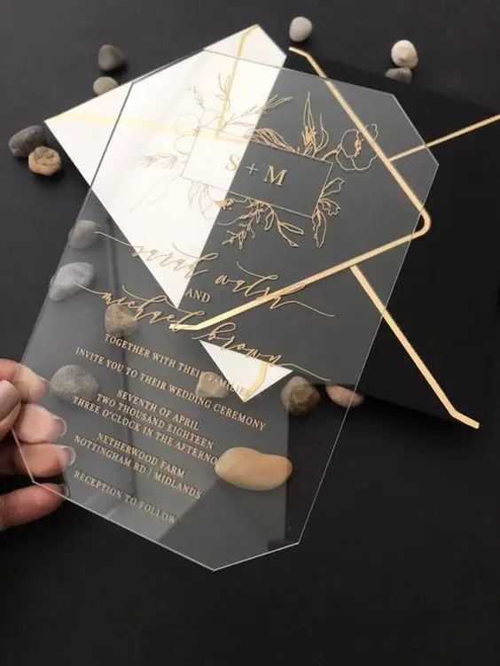 wedding invitation in Wedding Checklist process