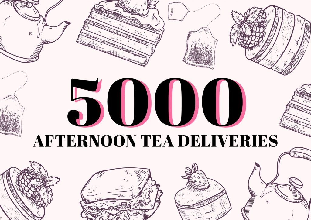 Poptop Celebrates 5000th Afternoon Tea Delivery: How This British Tradition Is Helping the UK Through Lockdown