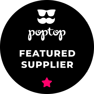 PopTop Featured Supplier Rating badge