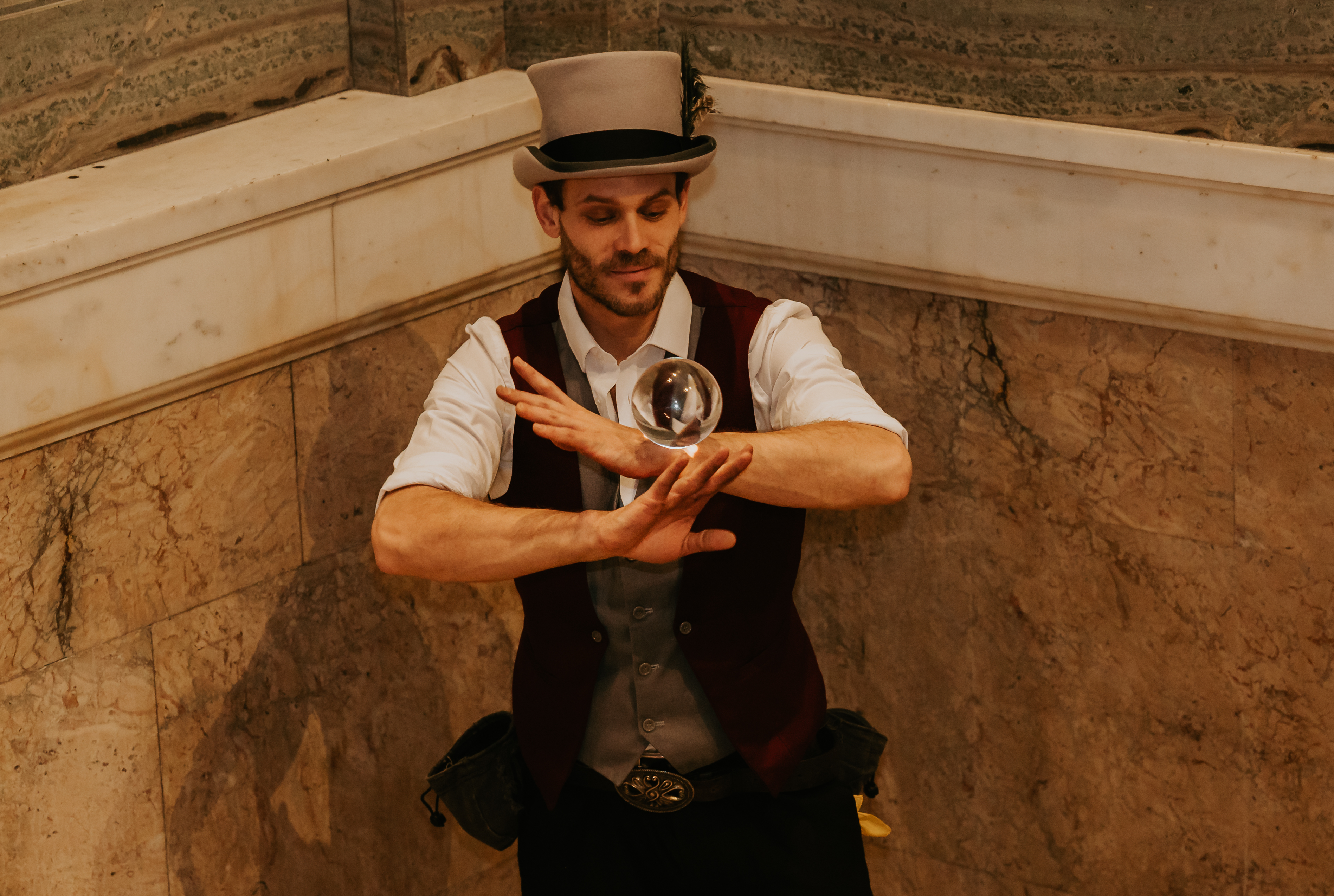 Crystal Ball Entertainer For Your Event