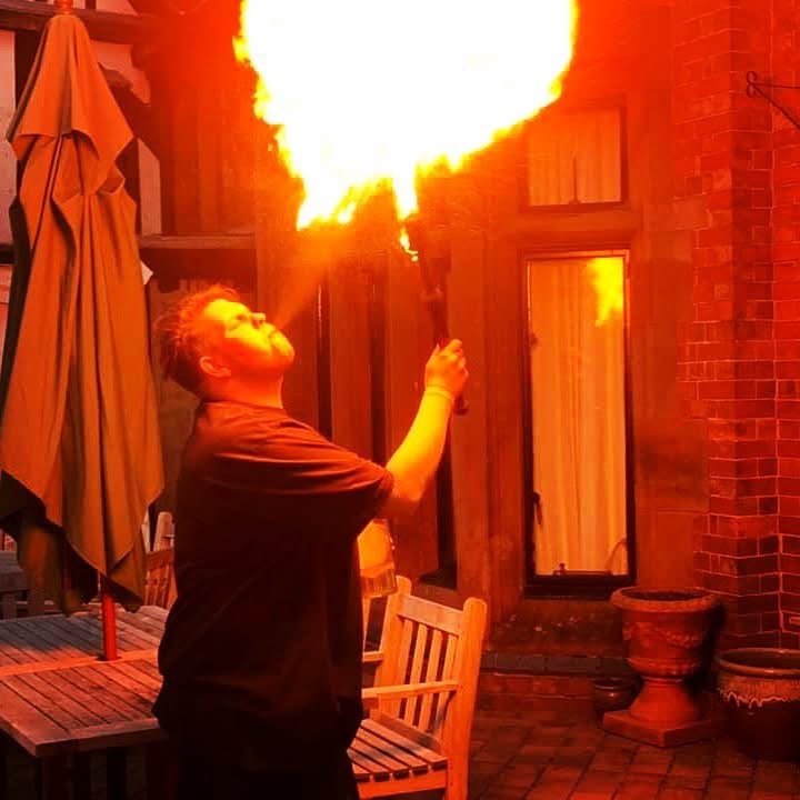 Expect Your Guests To Feel The Heat with Fire Performer & Juggler