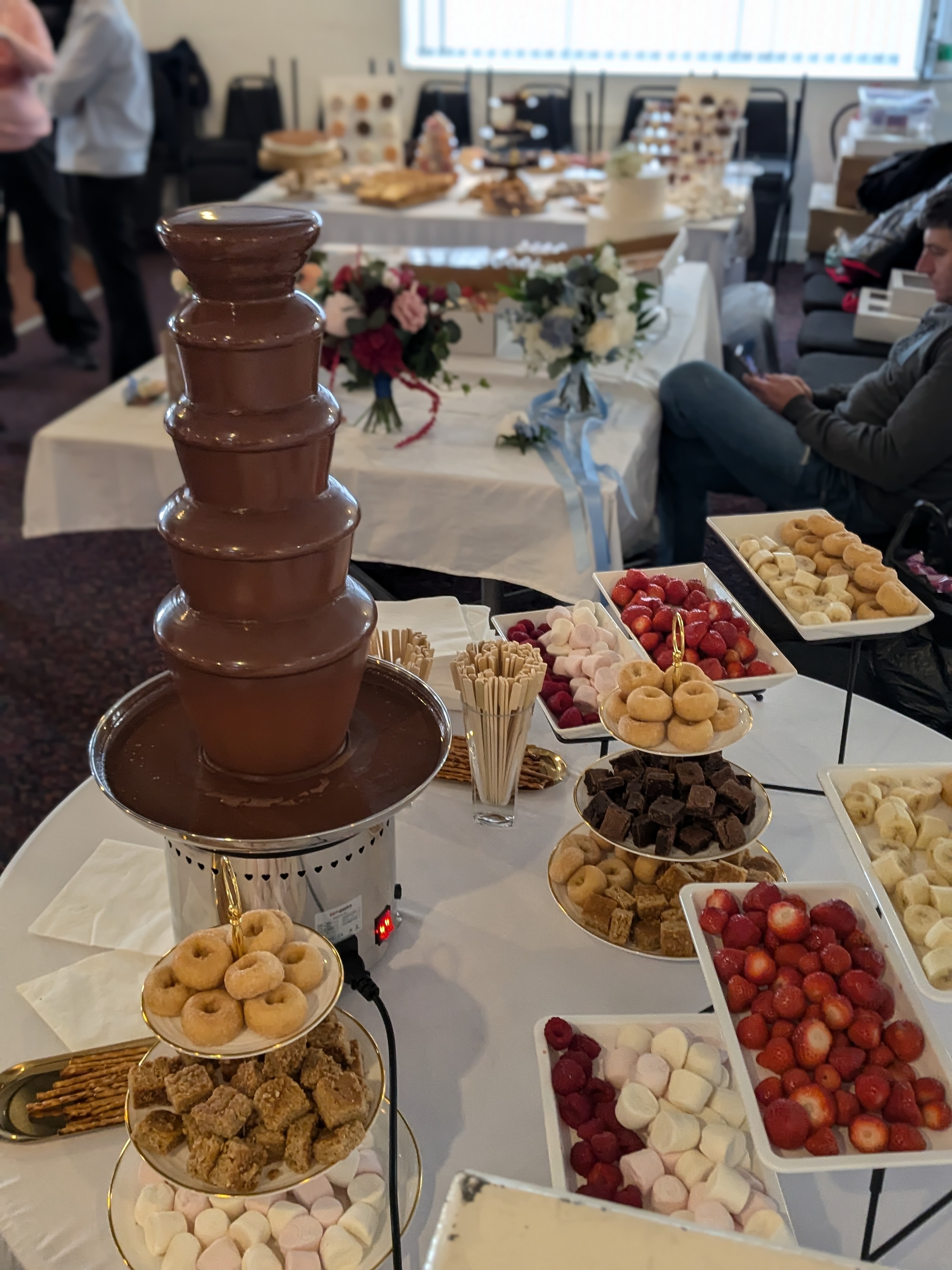 Chocolate Fountain For Any Event with The Finest Belgian Chocolate