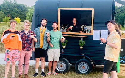 Rustic Style Horsebox Cocktail Bar Serving Up Spirits & Beer Too