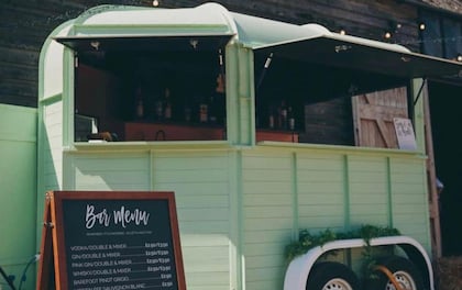 Lovingly Converted Horse Box Bar Keeps the Drinks Flowing