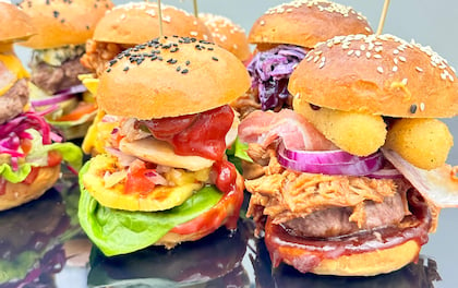Premium Handcrafted Mouthwatering Sliders Platers