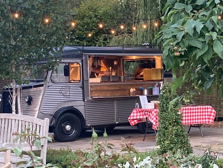 Neapolitan Style Pizzas From A Quirky 1969 Citroen HY Van