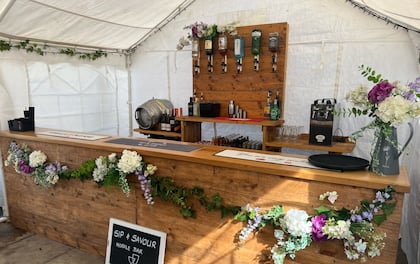 Full Pop-Up Bar with Draught Beer, Cider, Cask Ales, Wines & Spirits
