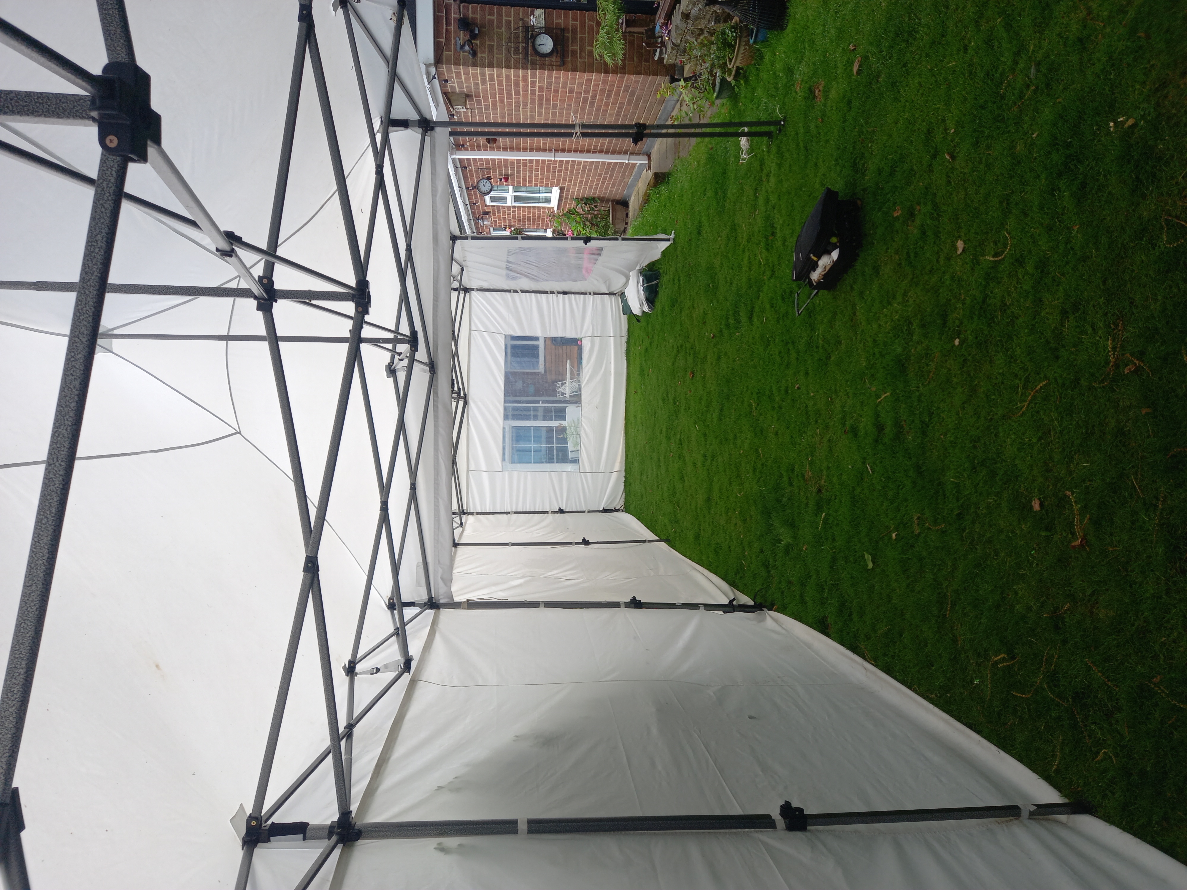 12m x 3m Tunnel-Style Mini Marquee for Long Gardens