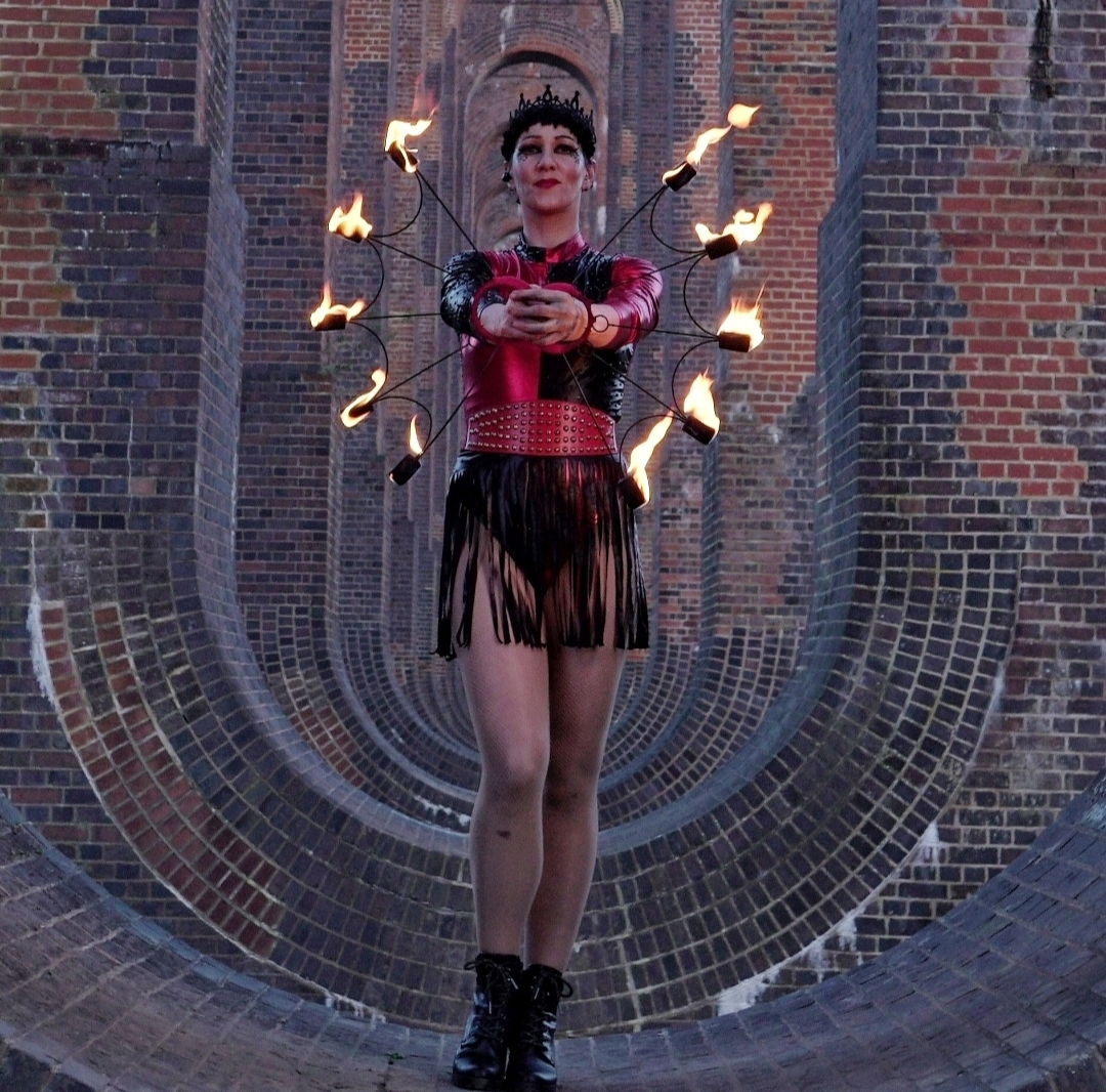 A Captivating Multiskilled Fire Show