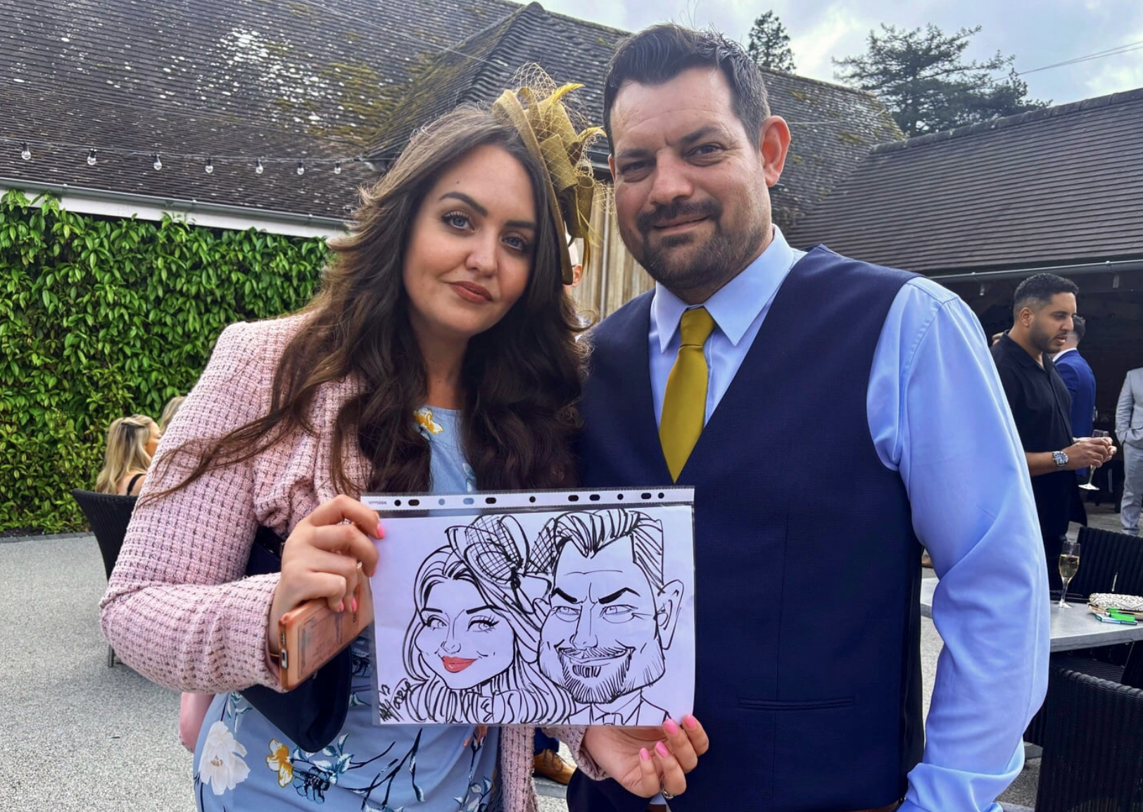 Live Pen & Ink Caricatures by Michael