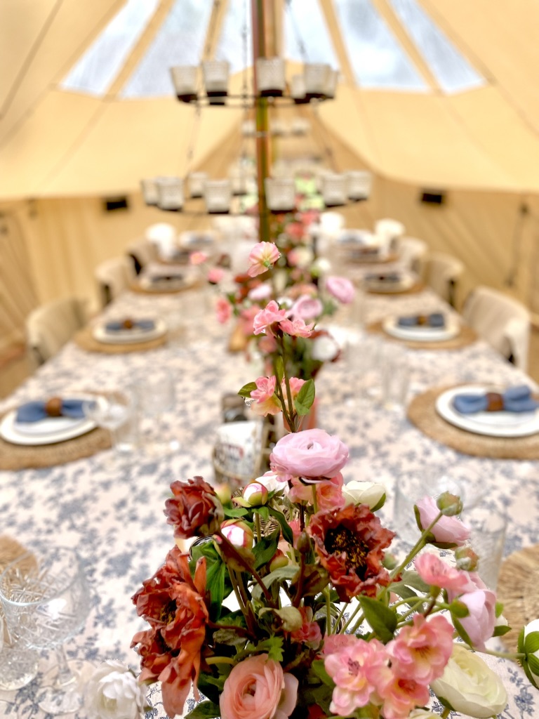 6m x 4m Styled Dinner Tent