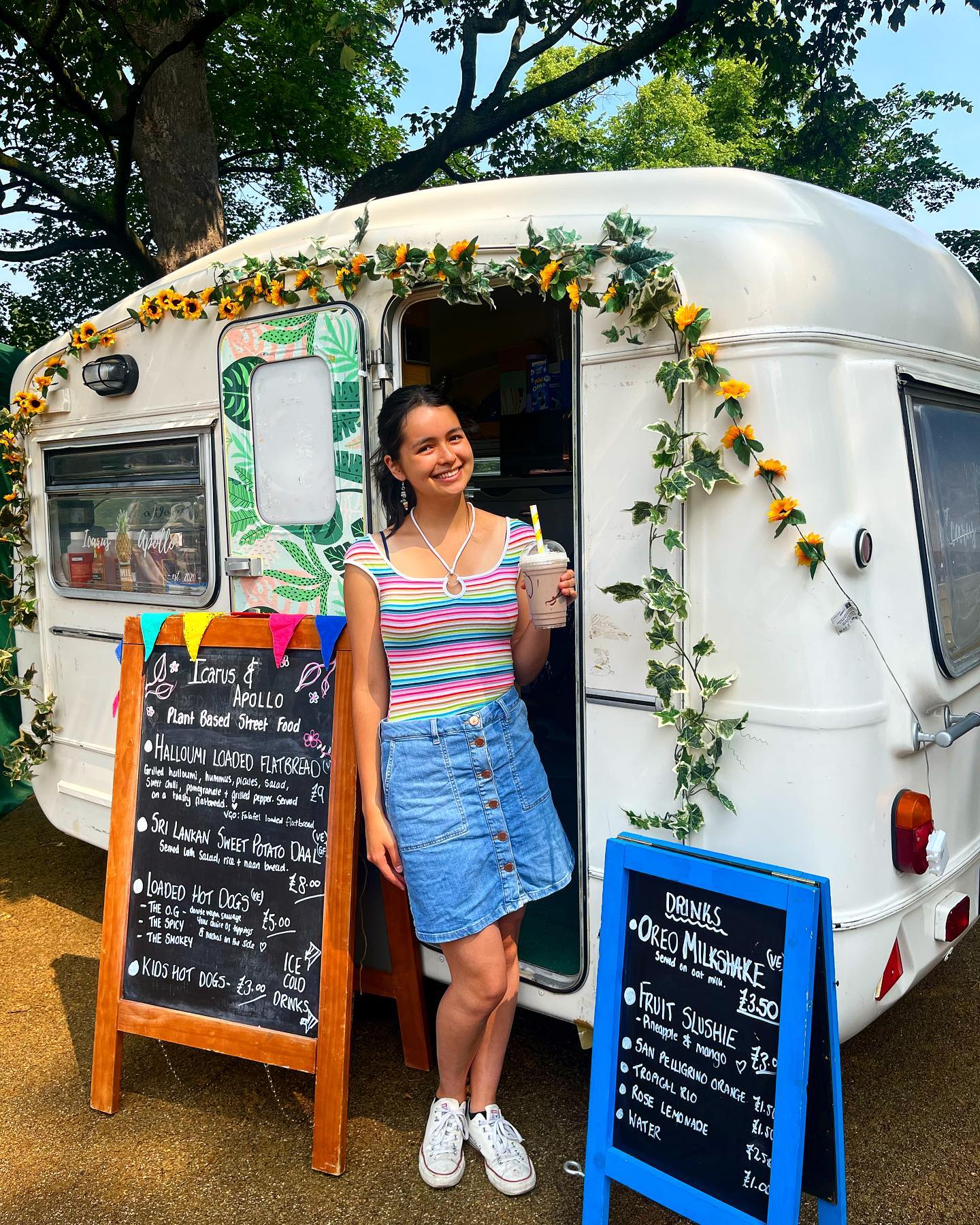 Tasty Plant Based Street Food Dishes Served From Our Unique Van