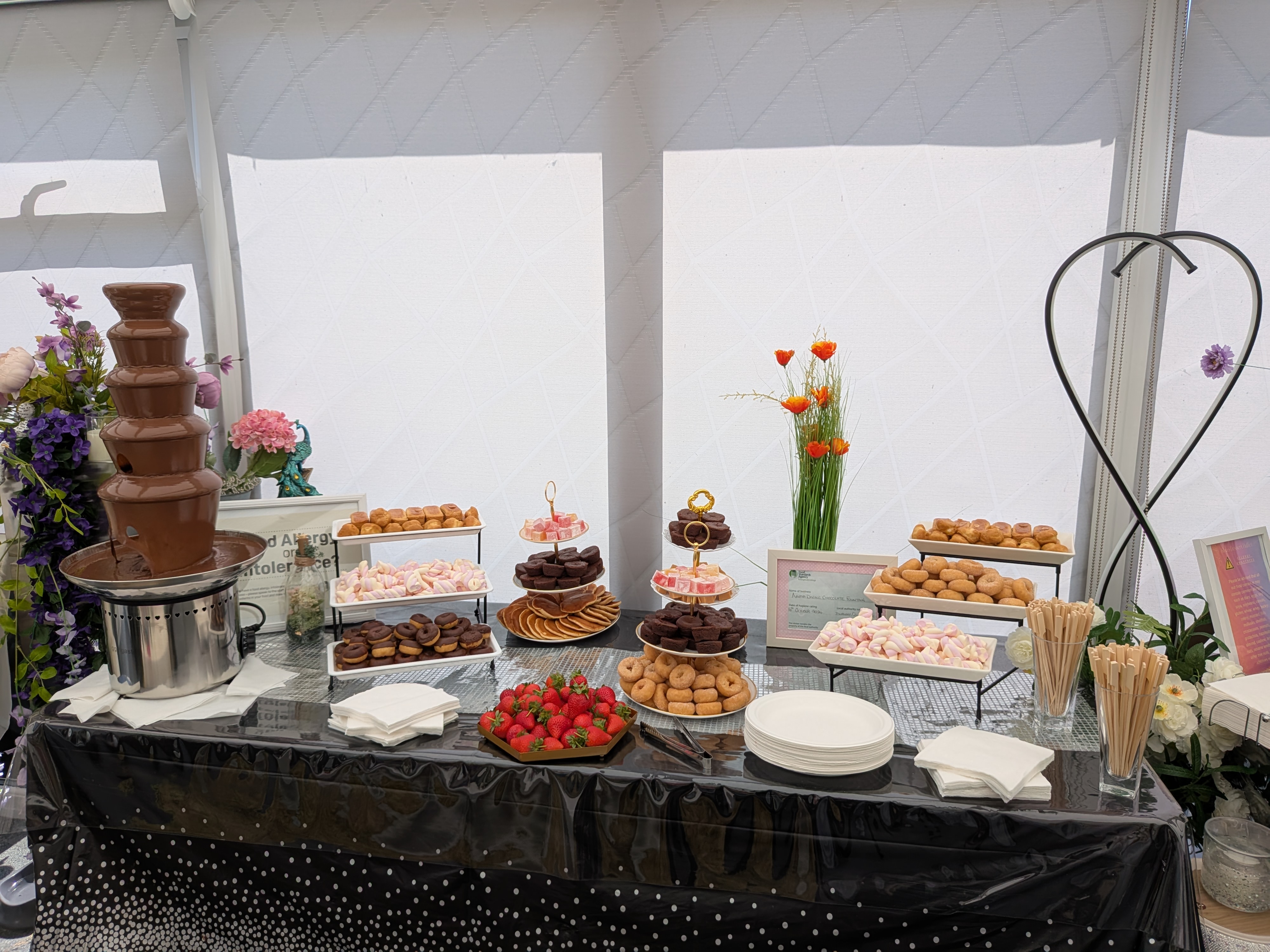 Chocolate Fountain For Any Event with The Finest Belgian Chocolate