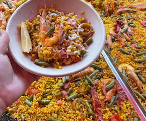 Festival-Style Paella Stall Bringing the Taste of Spain to You