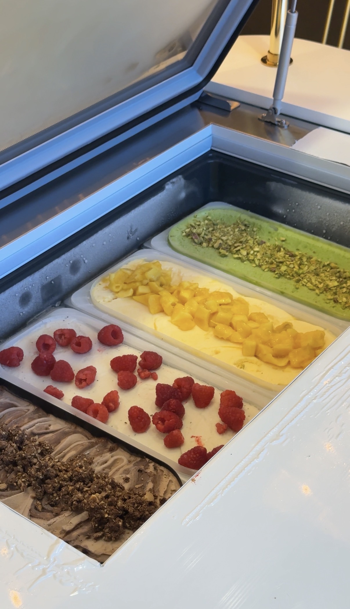 Luxury Gelato Cart with Bespoke Flavours & Personalised Details