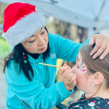 Just face painting by Ellen