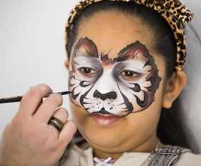 Wonderful Face Painting with Experienced Artist