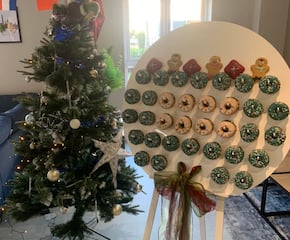 Indulge in Festive Delights with Doughnut Wall for Sweet Celebrations