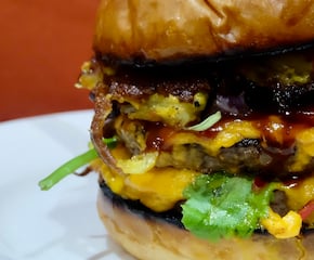 Texan Ribs & Decadent Burgers BBQ with Salads & Scrumptious Desserts