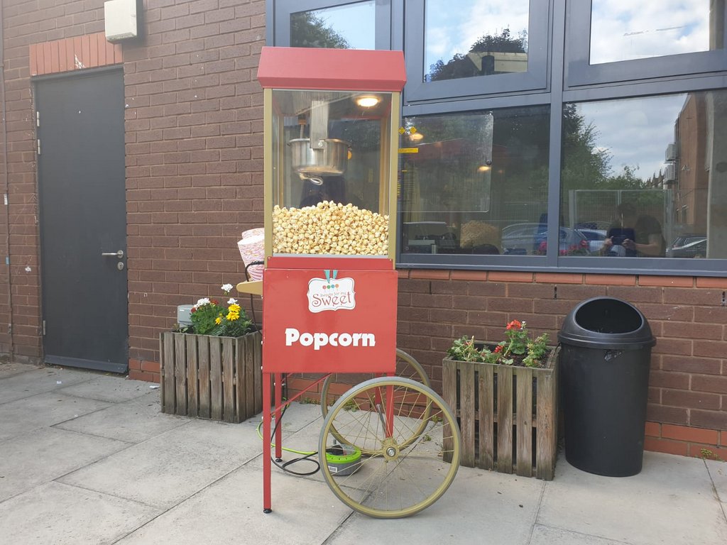 Popcorn Cart Hire with Optional Branding