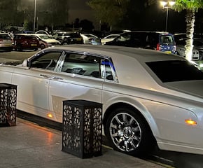 Luxury Rolls Royce Phantom EWB gives you more leg room