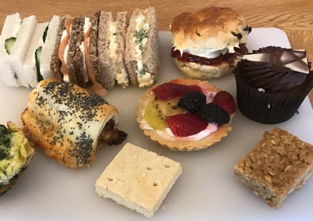 Afternoon Tea Buffet with Sandwiches, Scones & Cakes