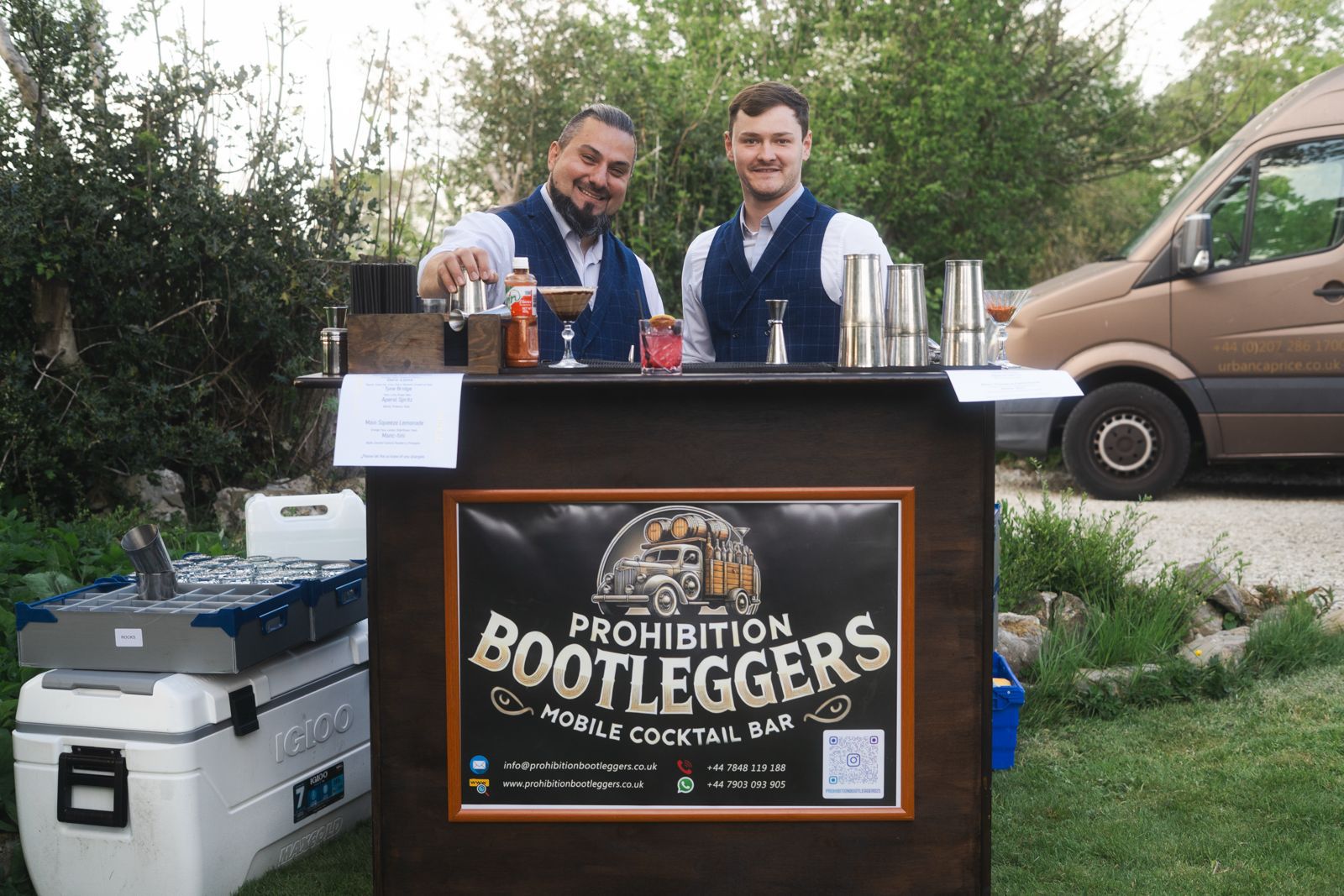 Pop-Up Bar with Bespoke All-Inclusive Menu Built for Your Event