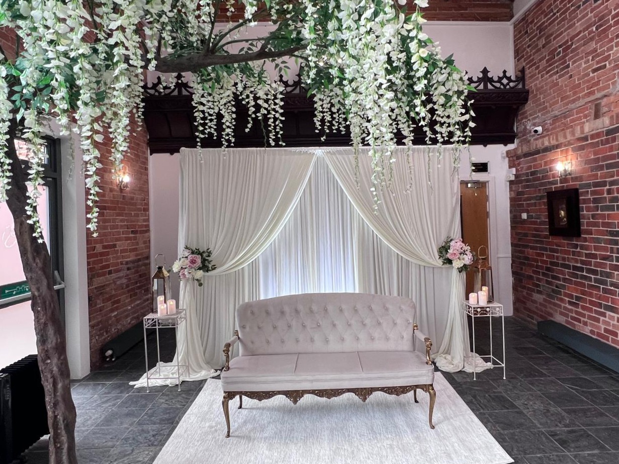 Premium 6m x 12m White Marquee with Decor Options