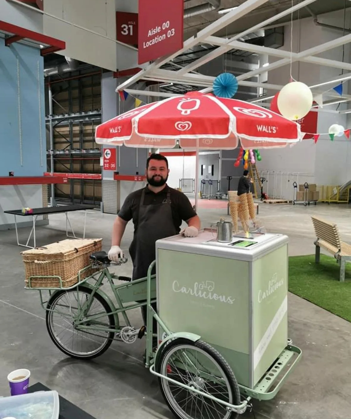 Ice Cream Trike Hire for Weddings, Parties & Corporate Events
