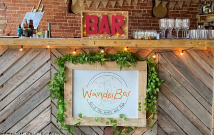 Raise A Glass With Rustic Pallet Bar Bliss