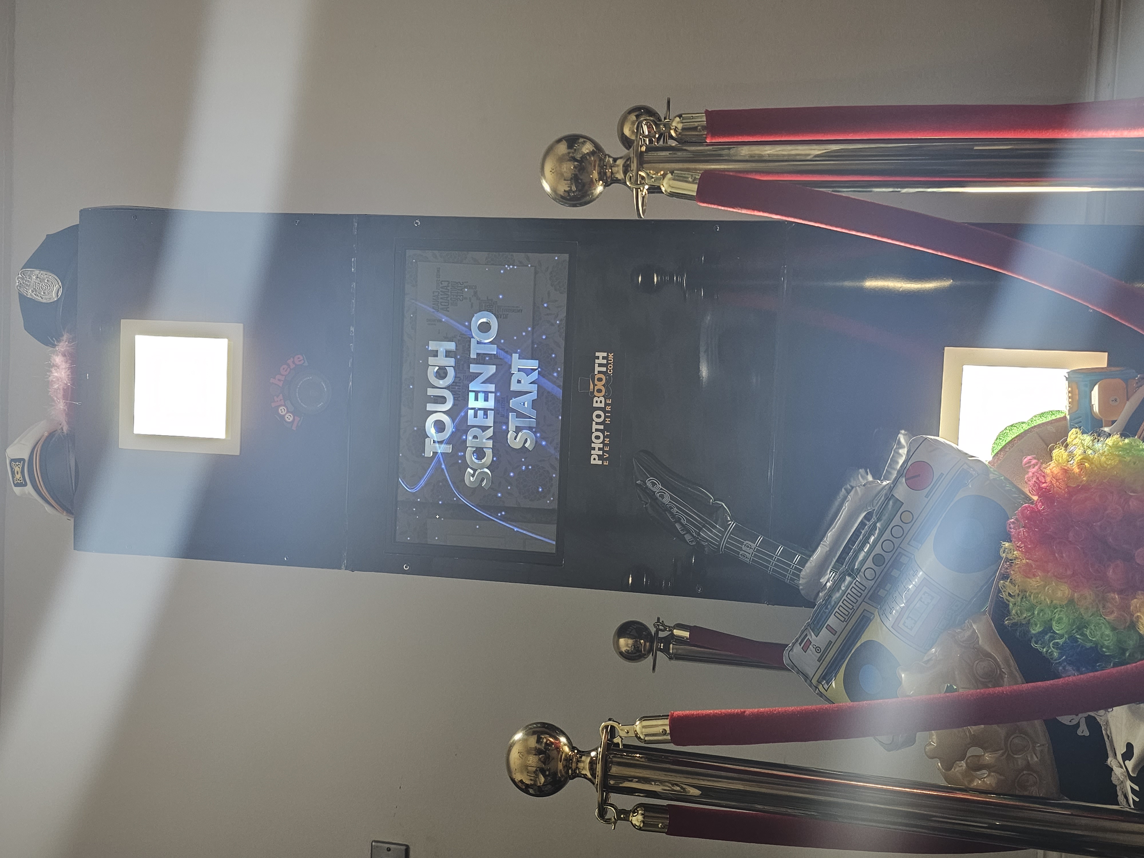 Compact Photo Booth With Prints & Extras Available