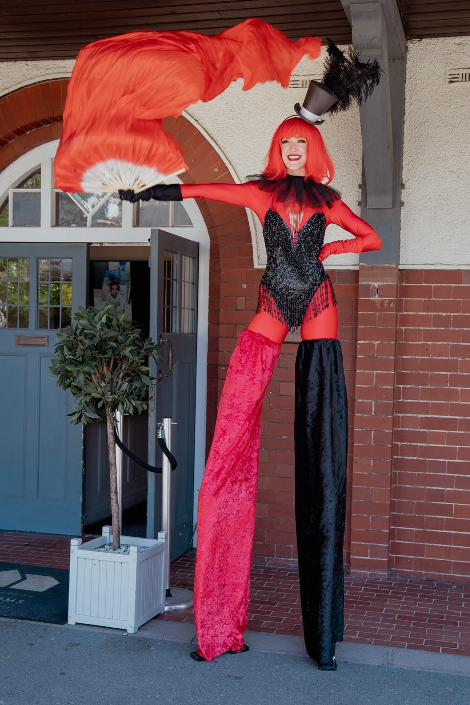Greatest Showman Circus Themed Stilt Walker