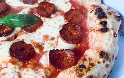 Authentic Neapolitan Wood-Fired Pizza Cooked to Perfection