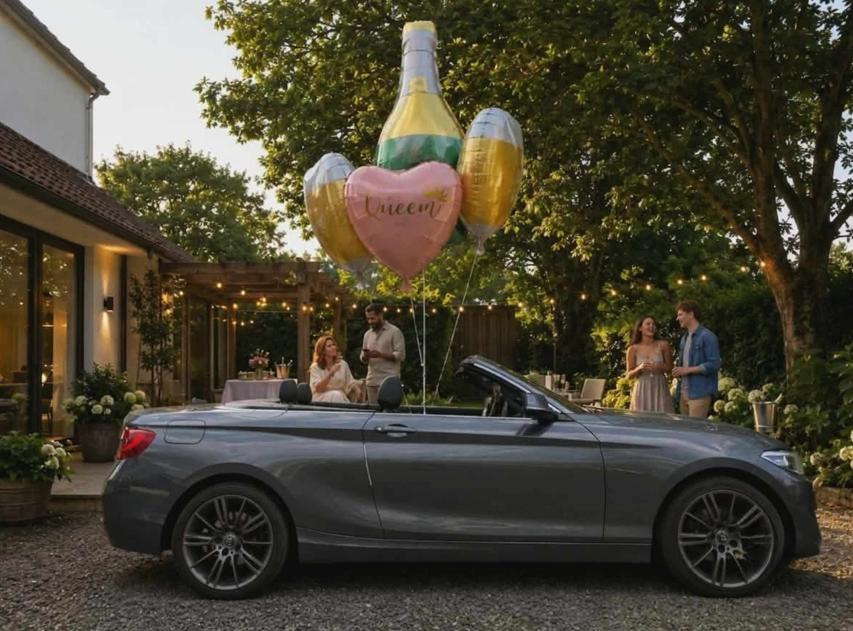 Luxury BMW Convertible Hire for Weddings, Proms & VIP Events