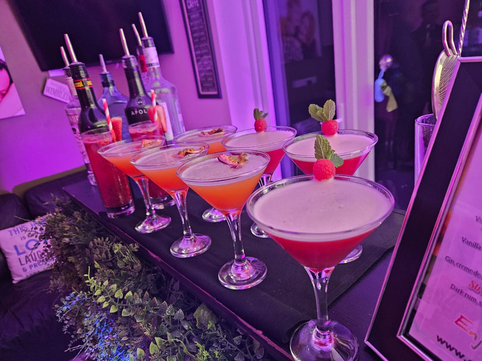 Discover the Art of Mixology at our Fully Equipped Cash Bar