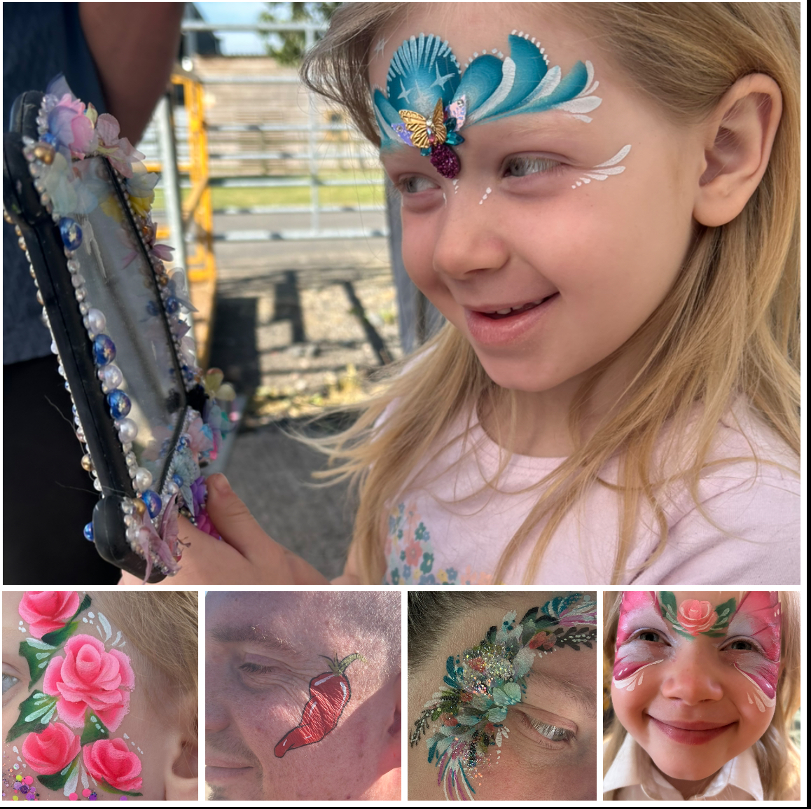 Enchanting Face Painting & Glitter Entertainment
