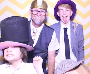 Step Back in Time with the Vintage Wooden Photo Booth