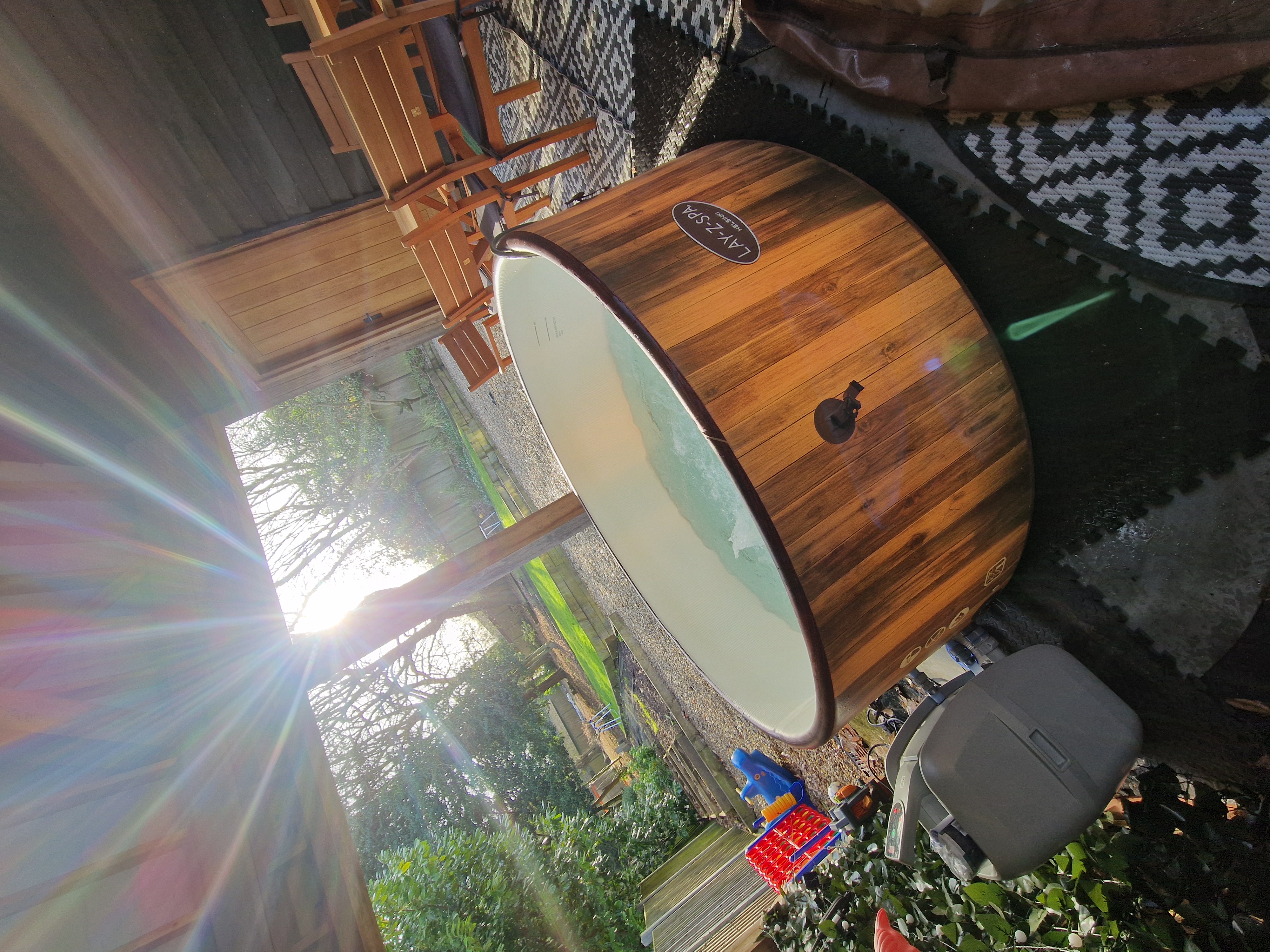 Luxury 7-Person Garden Spa Experience