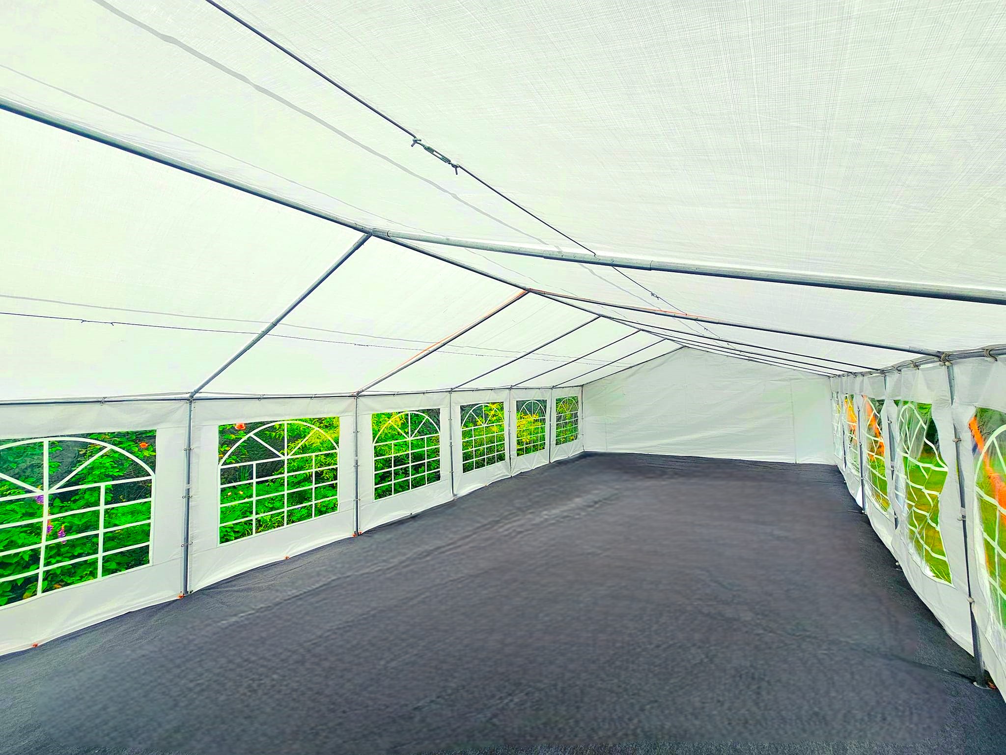 6m x 6m Elegant & Stylish White Marquee