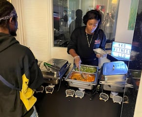 Tasty Jamaican Buffet with Fresh Ingredients